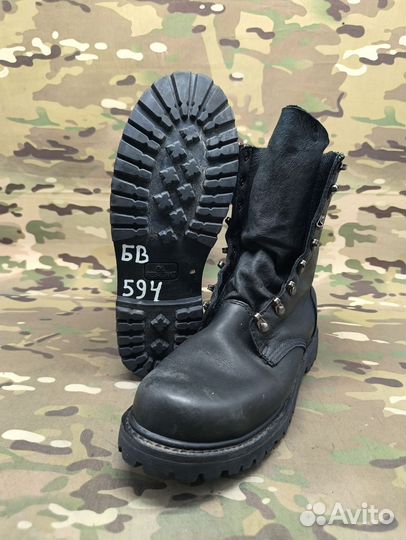 Ботинки немецкие десантные,100%кожа 43