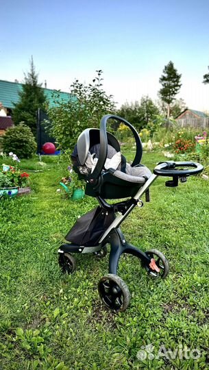 Коляска stokke xplory v6 3 в 1