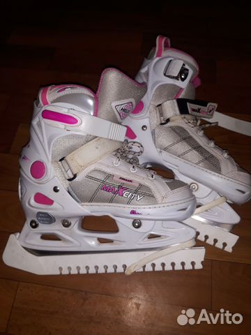 Коньки детские раздвижные 33 36