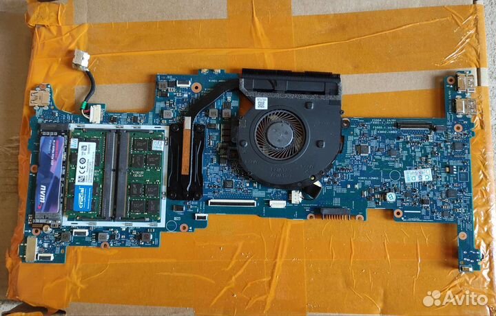 Материнская плата ноутбука hp envy x360 15