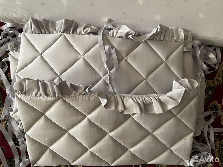 Бортики в детскую кроватку