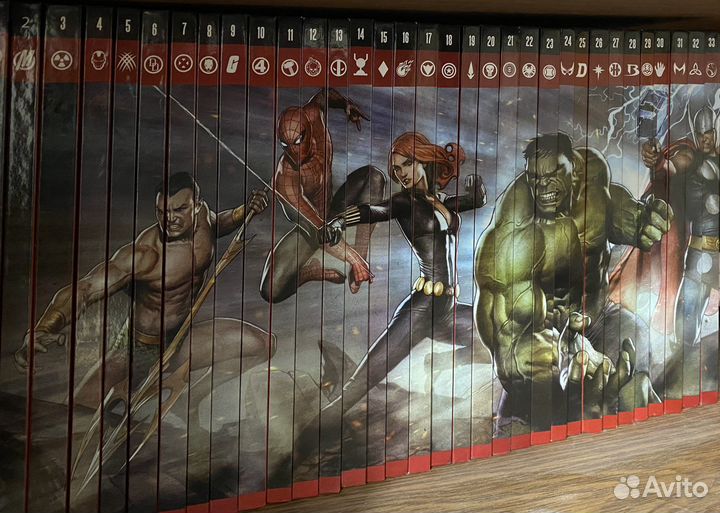 Красная коллекция ашет, книги, комиксы