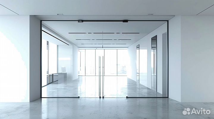 Стеклянные двери межкомнатные на заказ