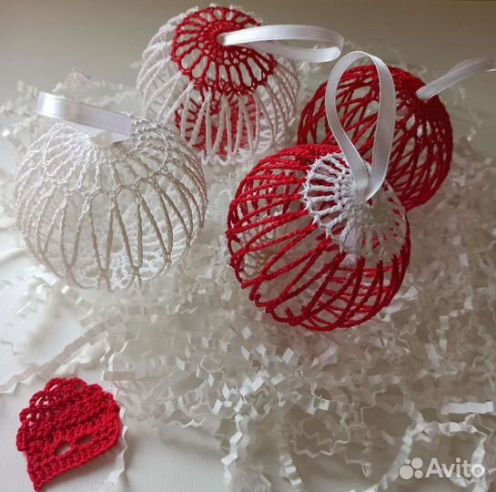 Ёлочные игрушки Ручная работа