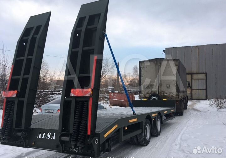 Прицеп трал (тяжеловоз) АЛСА 8817, 2023