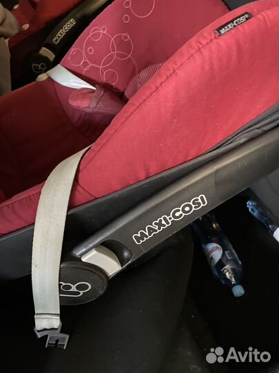 Автолюлька maxi cosi pebble 0+ для двойни