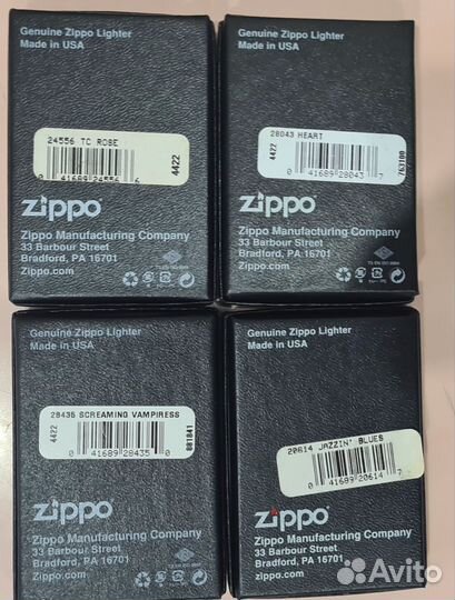 Зажигалки zippo