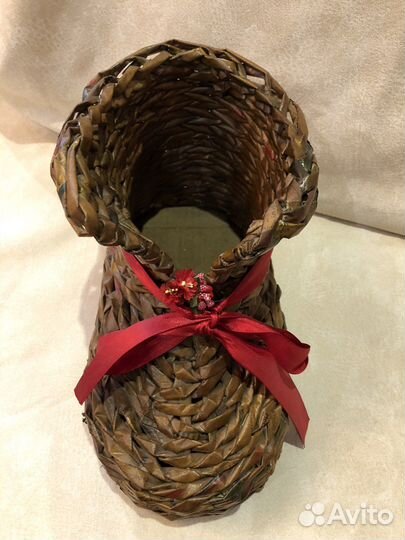 Корзина для бумаг и газет «Валенок»