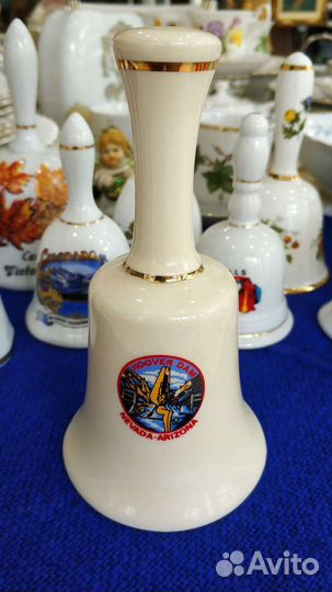 Колокольчик фарфор Hoover Dam Nevada-Arizona