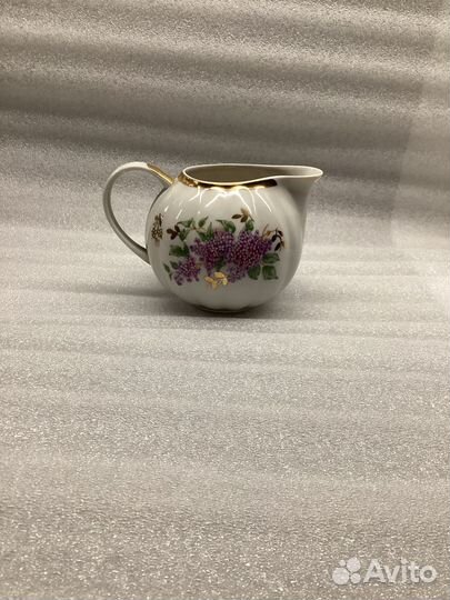 Молочник «Сирень» Дулево 1968 год