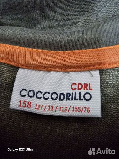 Толстовка Coccodrillo р.158