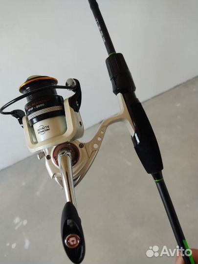 Спиннинг kaida legend 2,1м 3-15 тест в сборе