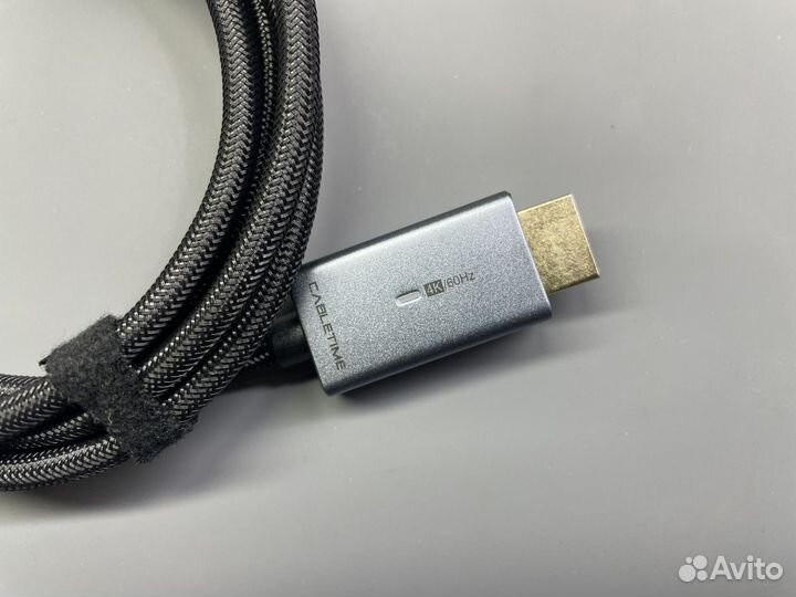 Кабель-адаптер cabletim с Displayport на hdmi 1.8м