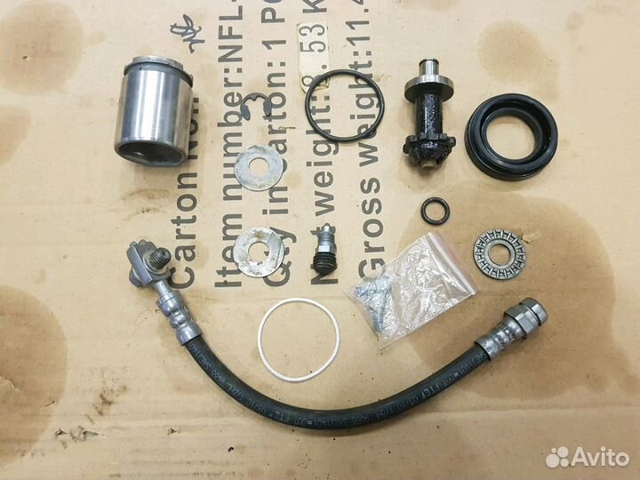 Шланг тормозной 5n0611775+ рем. комплект супорта t
