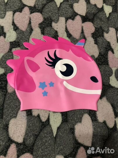 Шапочка для плавания для девочки