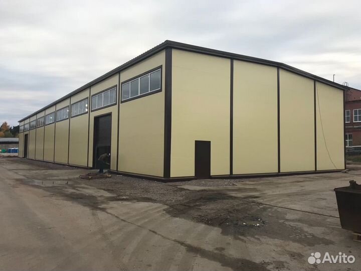 Быстровозвадимые здания ангары сто