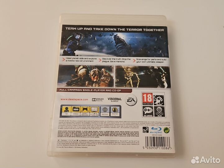 Dead Space 3 PS3 рус