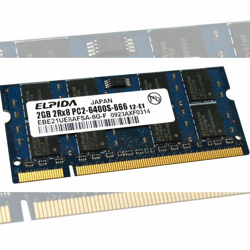 [EBE21UE8AFSA-8G] Оперативная Память Elpida -F 2gb Ebe21ue8afsa-8g