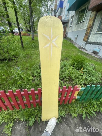 Сноуборд, с креплениями