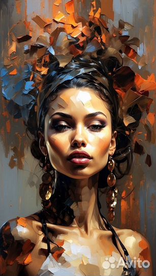 Портрет маслом по фото на заказ