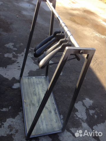 Вешалка для одежды высота 1290 длина 990 ширина 49