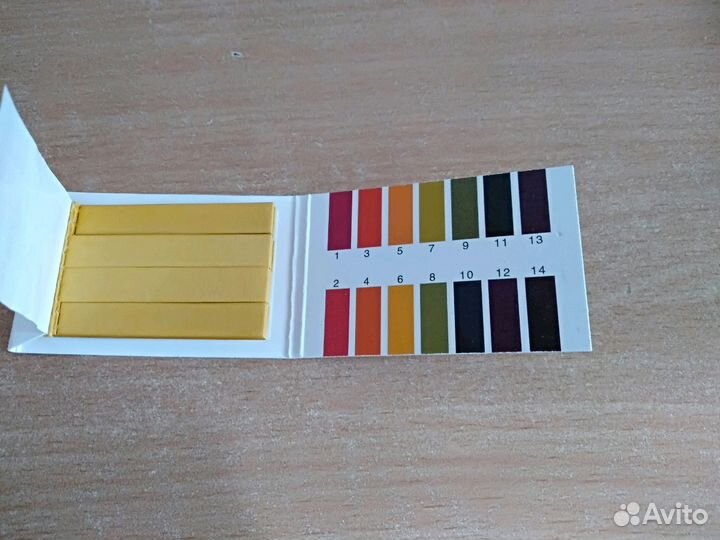 Универсальная лакмусовая бумага для измерения pH