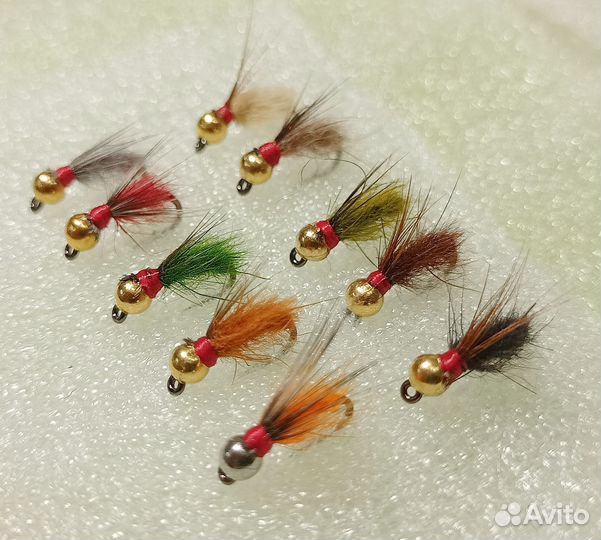 Мушки на хариуса, ленка, 12 шт
