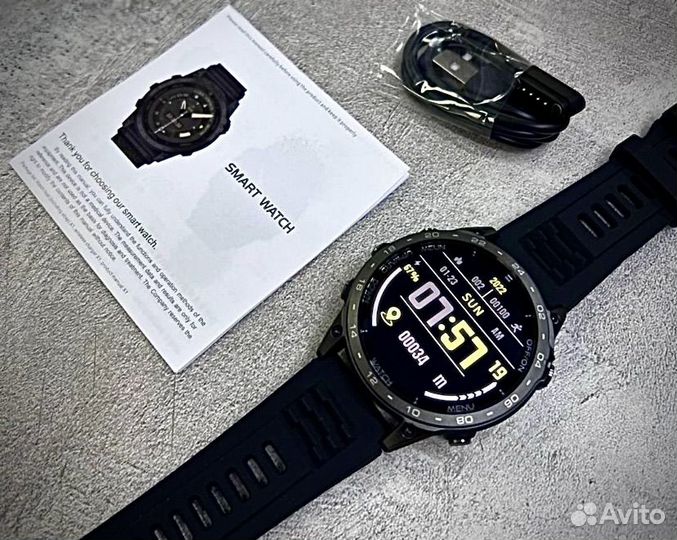 Смарт часы круглые Garmin Tactix 7 GS