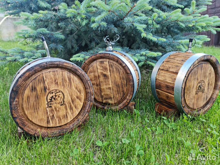 Дубовая бочка от 1 литра