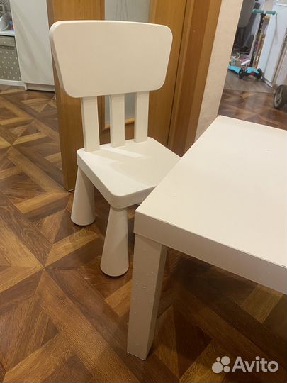 Стул икеа и стол