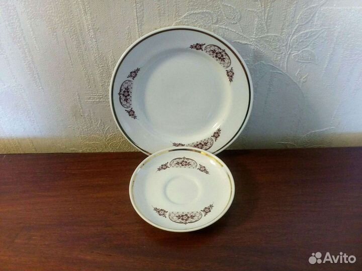 Сервиз фарфоровой (Вербилки) на 6 пер; 21 предмет