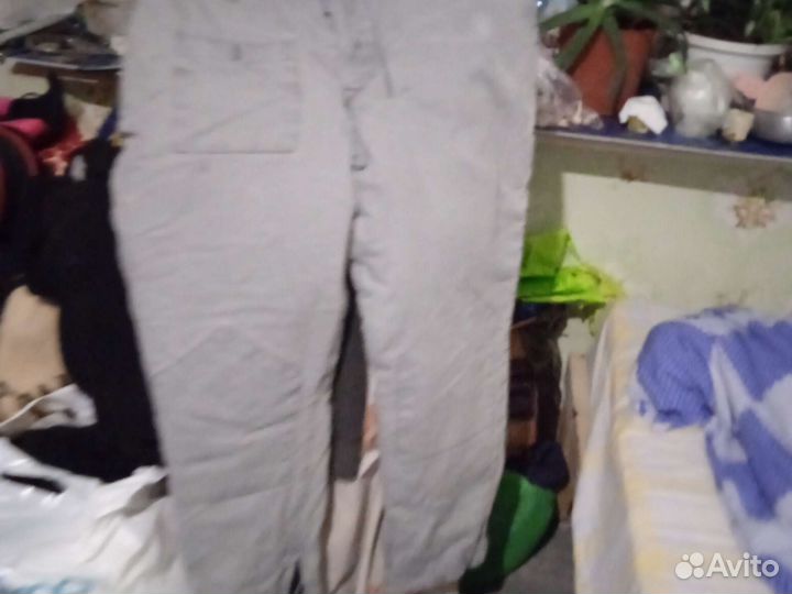 Ватные штаны для рыбака