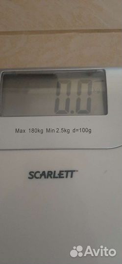 Весы напольные электронные до 180кг