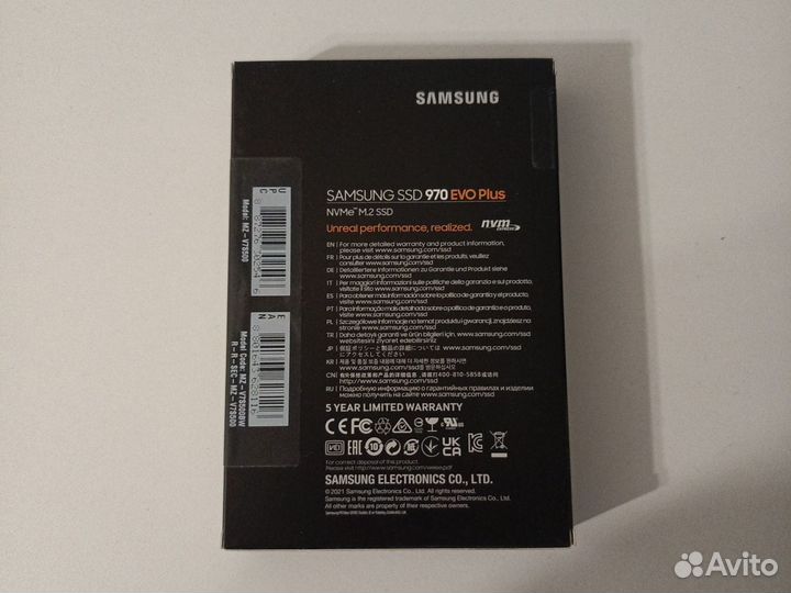 Ssd M2 Samsung 970 evo plus 500gb