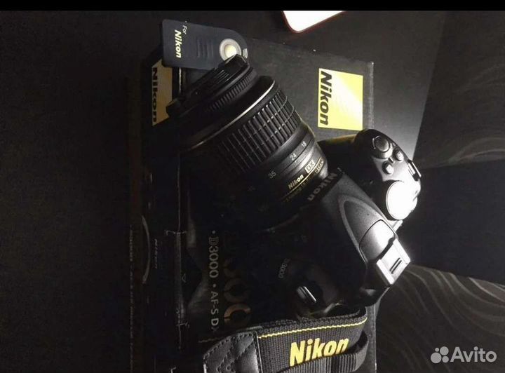 Зеркальный фотоаппарат nikon d3000