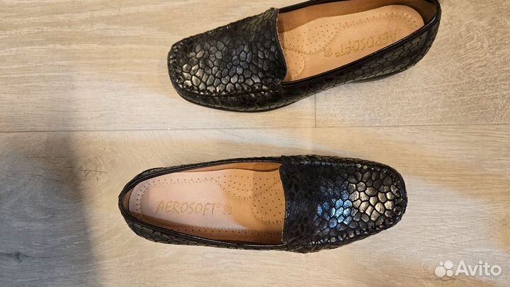 Мокасины на платформе aerosoft 39 женские
