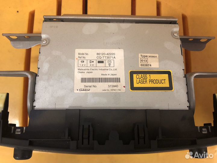 Штатная магнитола Toyota Rav4