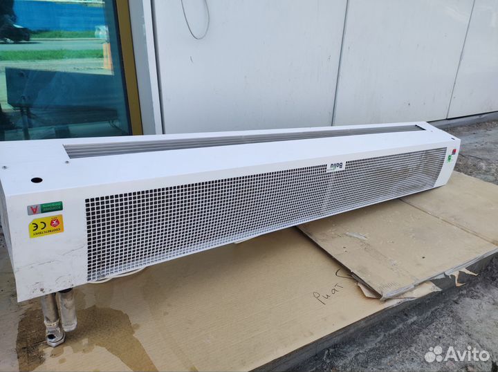 Тепловая завеса водяная