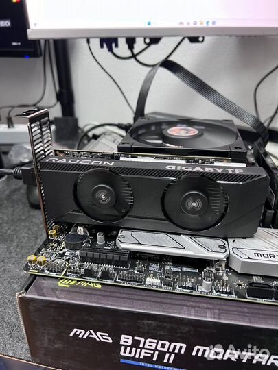 Видеокарта gigabyte AMD Radeon RX 6400 D6 LOW prof