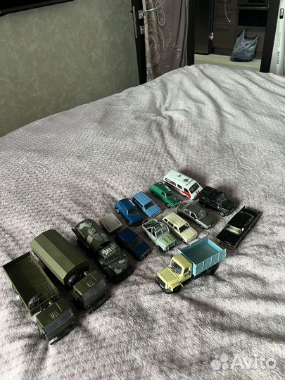 Модели автомобилей СССР и Бураго 1:43