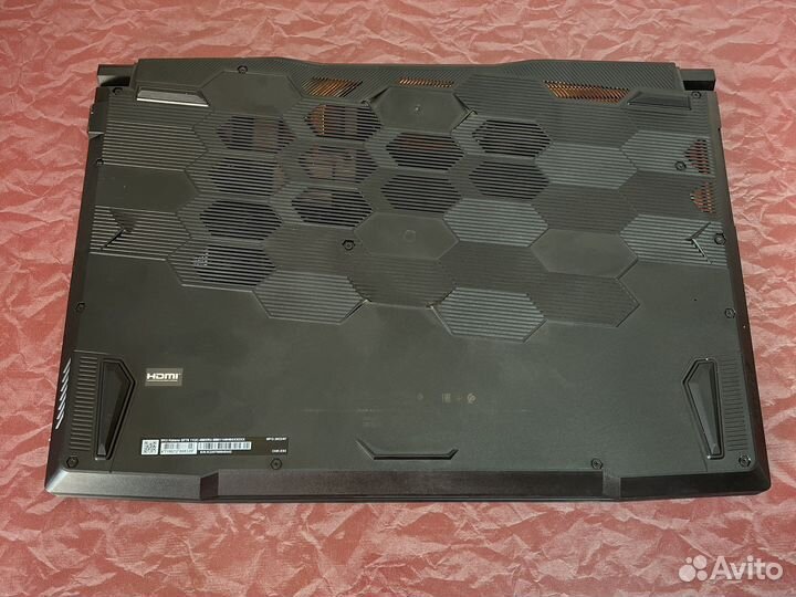 Ноутбук msi gf76 katana 17