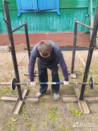 Стойка для штанги,брусья, турник, 3 в одном, торг