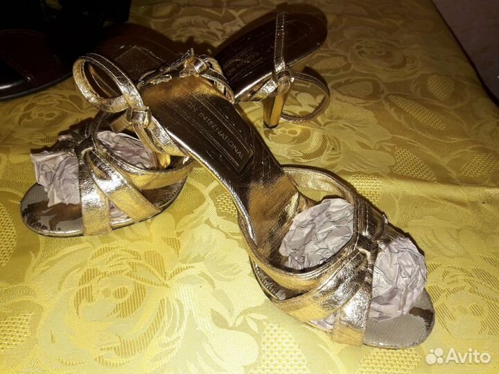 Босоножки женские 38 размер натуральная кожа