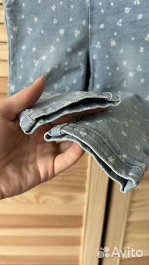 Джинсы на девочку 80