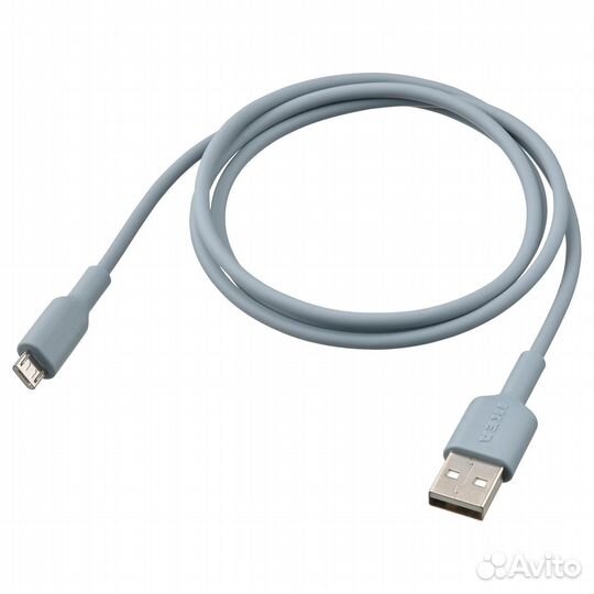 Кабель IKEA sittbrunn USB-A - USB-micro 1 m новый