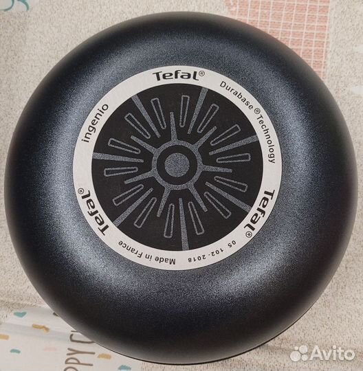 Сковорода вок Tefal ingenio twinkle grey 26 см