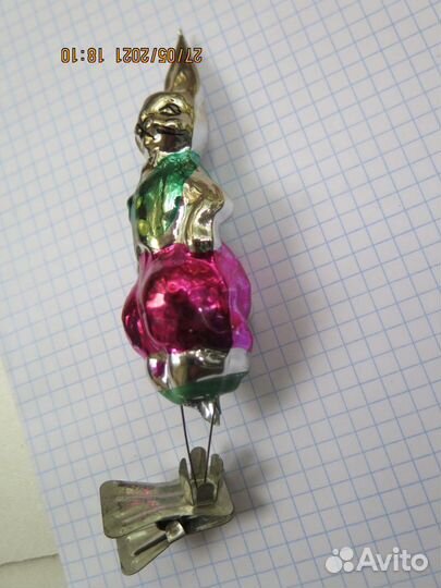 Ёлочная игрушка Заяц