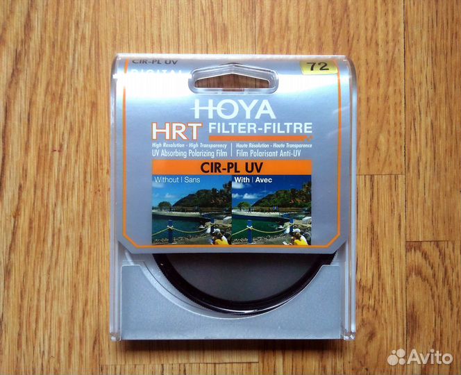 Hoya Поляризационный светофильтр 72 мм Japan