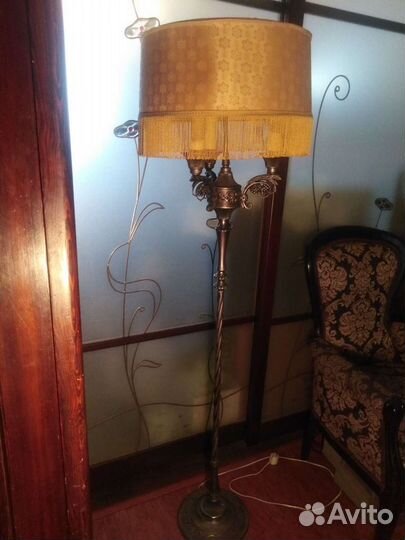 Торшер, настольная лампа, подсвечник рябинка СССР