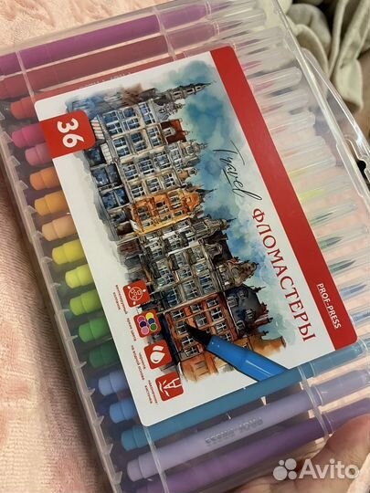 Цветные фломастеры маркер